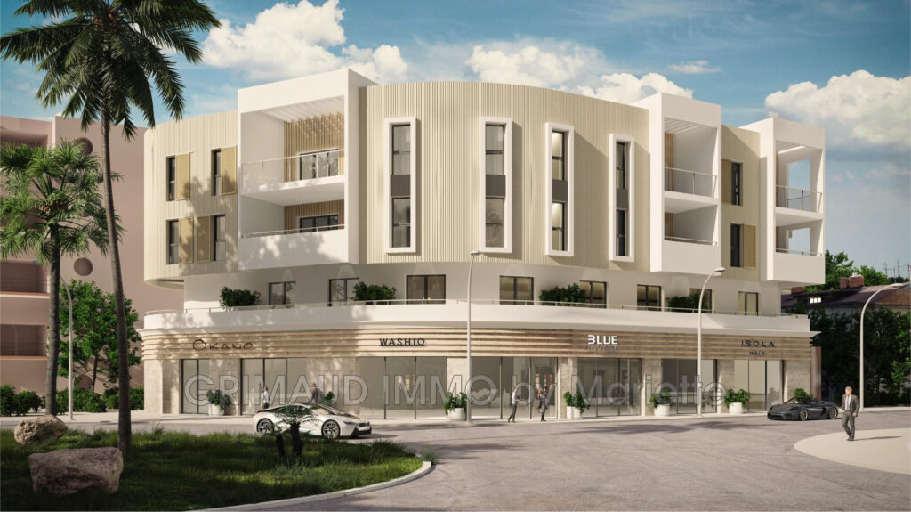 vente appartement 2 Pièce(s) – 2 pièces – 1 chambre – 40.73 m²