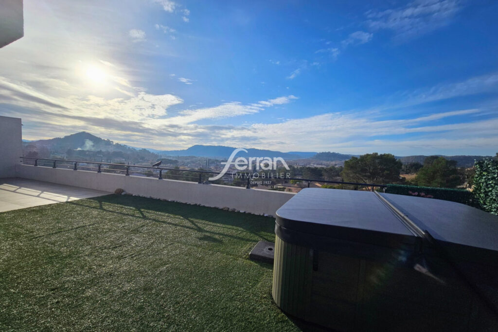 Appartement d’exception ? Villa sur le toit avec terrasse pano – 4 pièces – 3 chambres – 93.36 m²