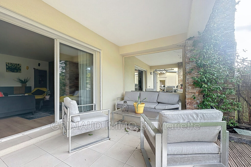 belle maison avec 2 chambres, jardin, garage, residence avec p – 3 pièces – 2 chambres – 87.00 m²