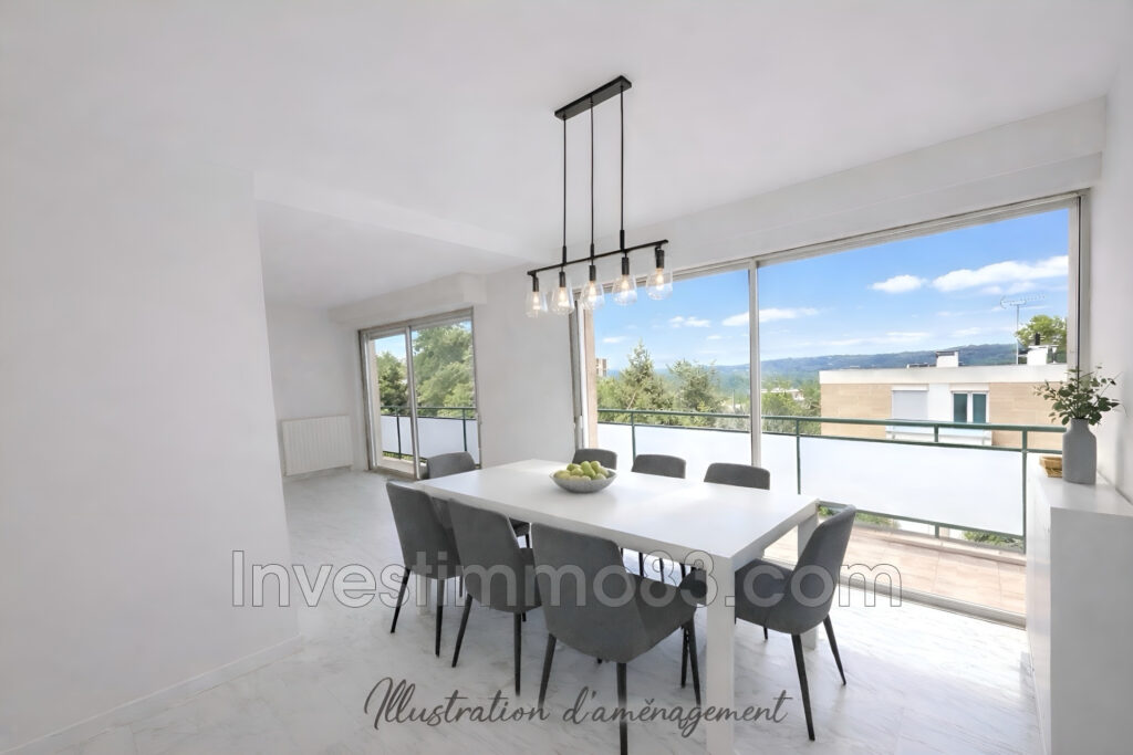 vente appartement 3 Pièce(s) – 3 pièces – 2 chambres – 89.00 m²