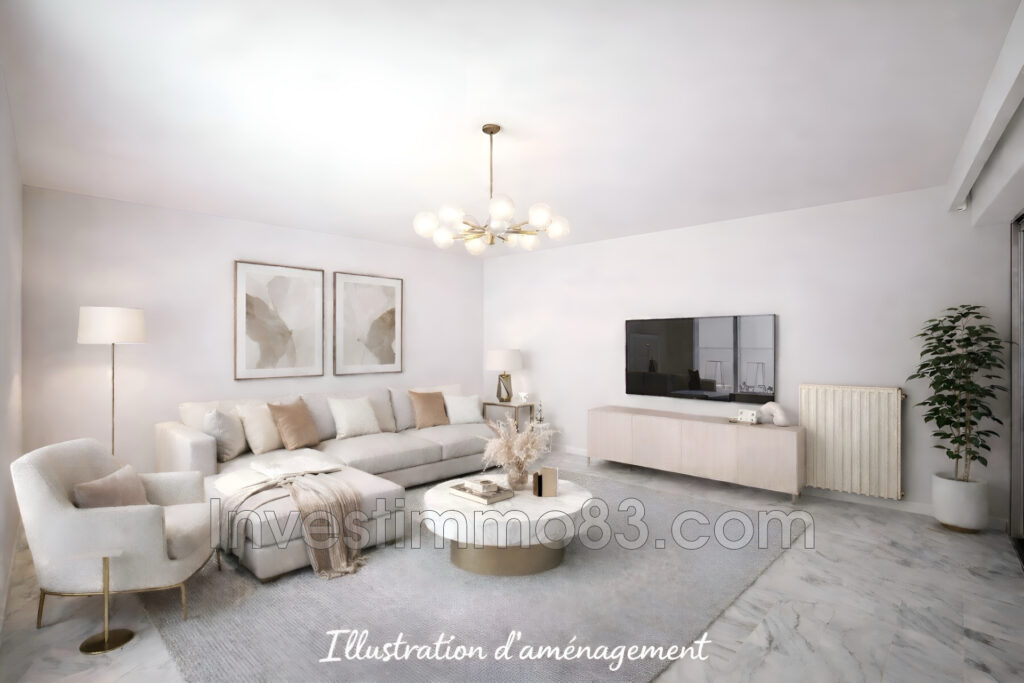 vente appartement 3 Pièce(s) – 3 pièces – 2 chambres – 89.00 m²