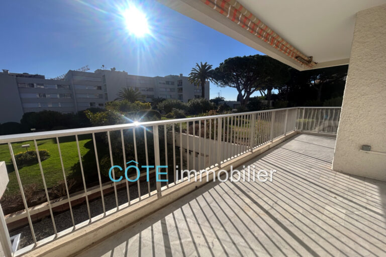 Golfe juan Centre au calme 3 pièces 80m² parking et cave – 3 pièces – 2 chambres – 80.00 m²