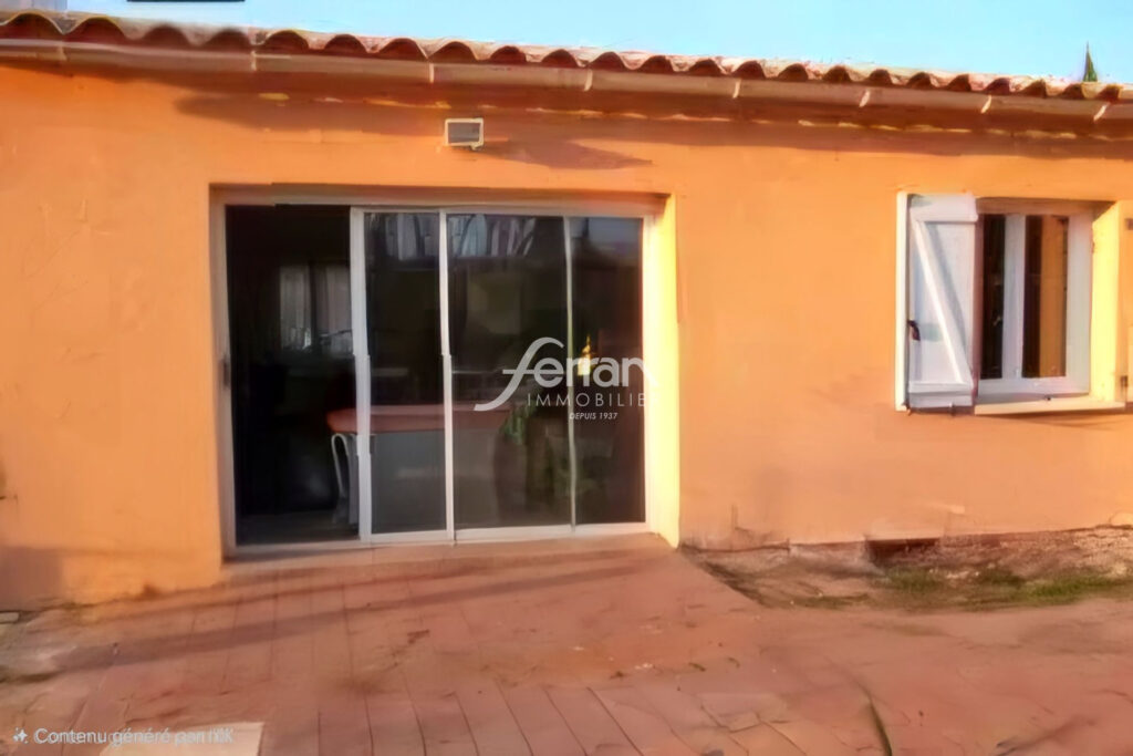 À vendre idéal investisseur à Villecroze maison T4 avec jardin – 4 pièces – 3 chambres – 77.00 m²