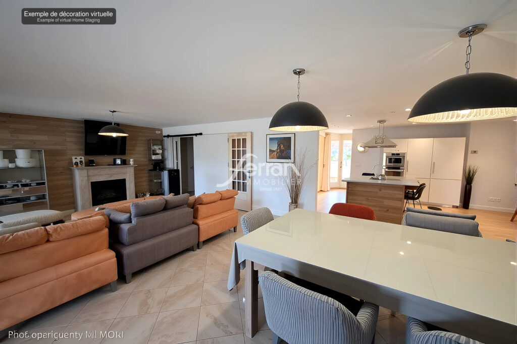 À vendre à Salernes villa 4 chambres sur un terrain de 4000m²  – 5 pièces – 4 chambres – 170.00 m²