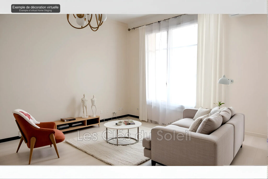 vente appartement 3 Pièce(s) – 3 pièces – 2 chambres – 53.00 m²