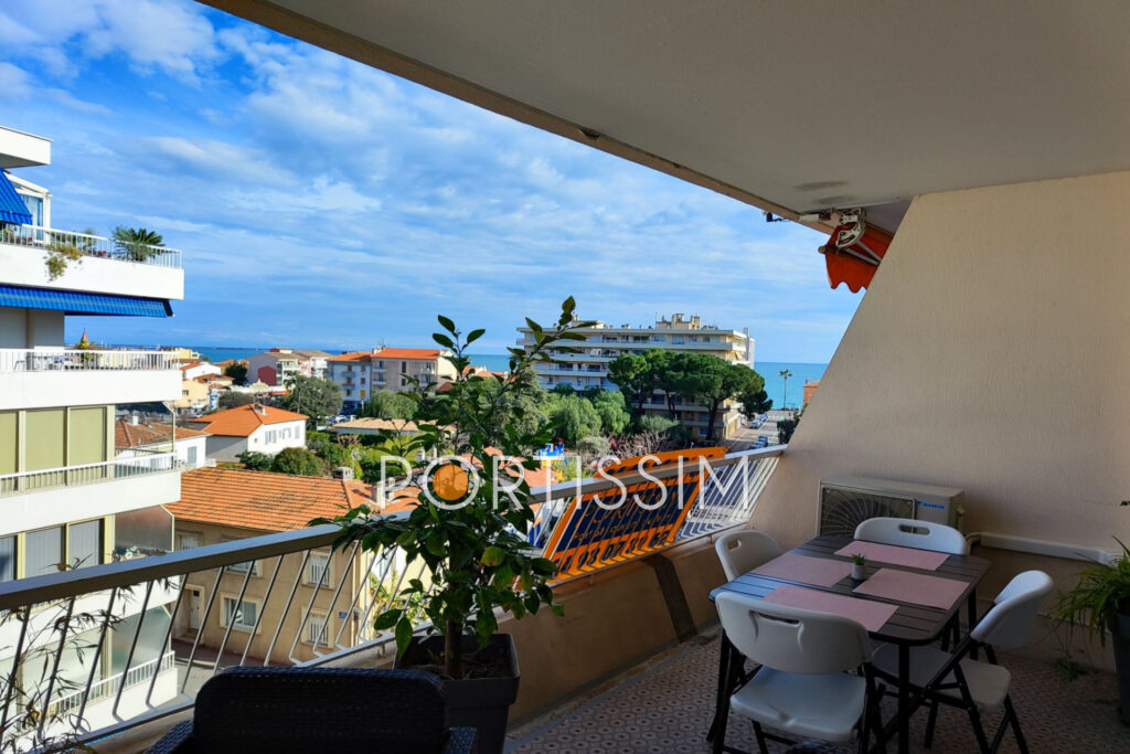 Cros de Cagnes appartement 2 pièces vue mer – 2 pièces – 1 chambre – 58.65 m²