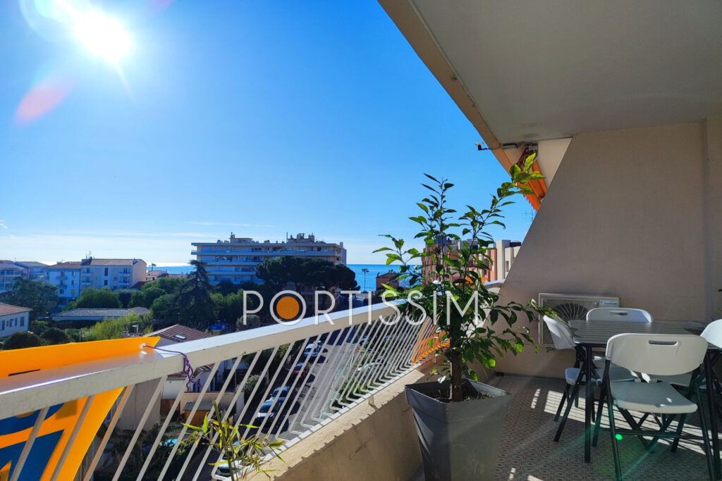 Cros de Cagnes appartement 2 pièces vue mer – 2 pièces – 1 chambre – 58.65 m²