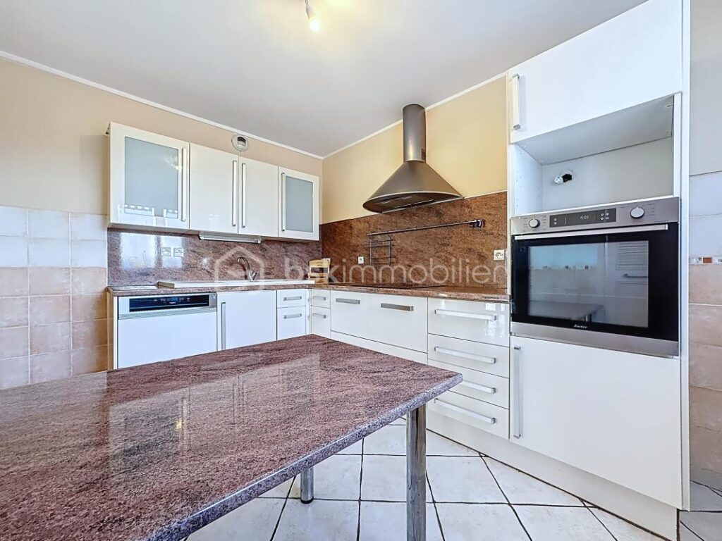 T4 101 m² ÉTAGE ÉLEVÉ – VUE MASSIFS – 2 BALCONS – GARAGE 20 m² – GRENOBLE 38100 – 5 pièces – 3 chambres – 101 m²