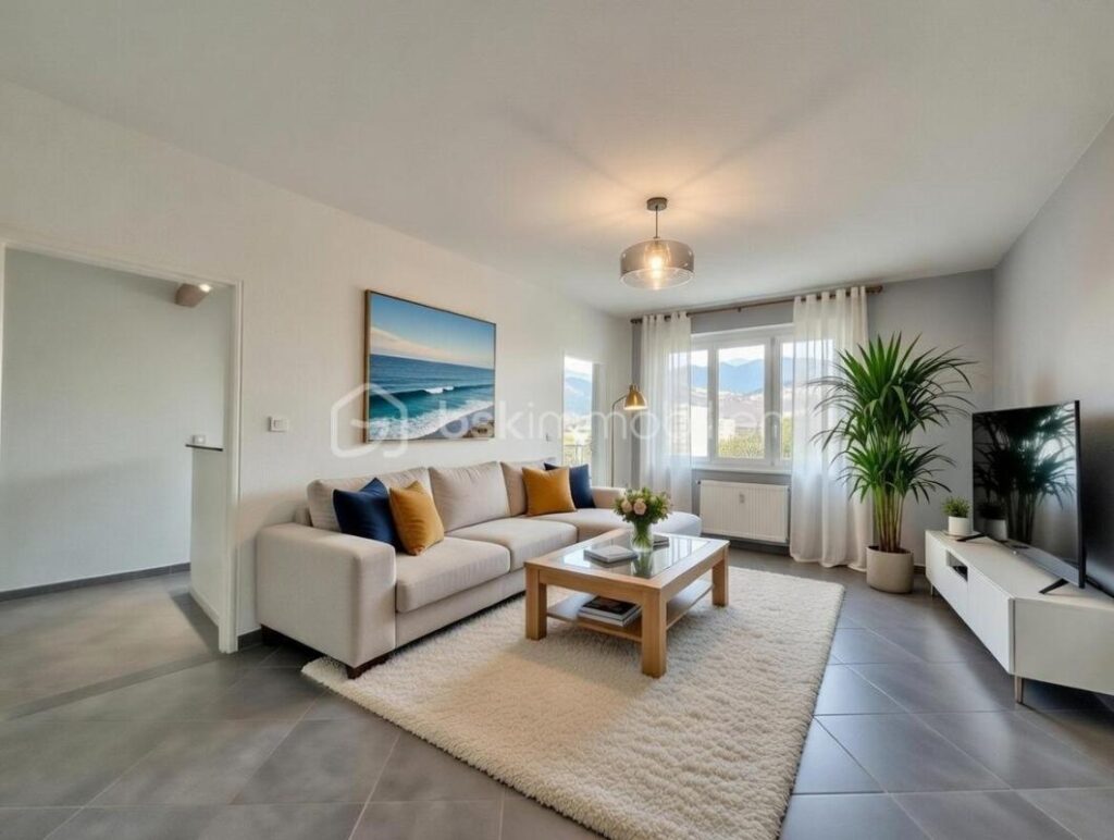 Appartement T4 / 79m2 Cognin – 4 pièces – 3 chambres – 79 m²