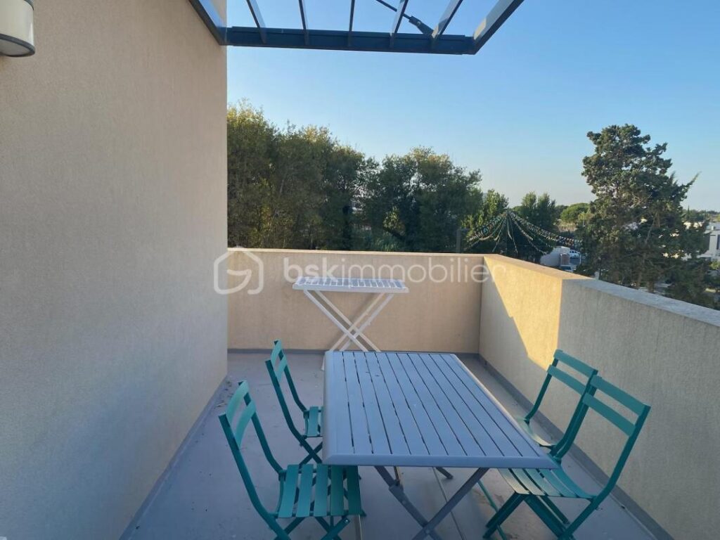 Appartement moderne à Sérignan avec terrasse – 2 pièces – 1 chambre – 35 m²