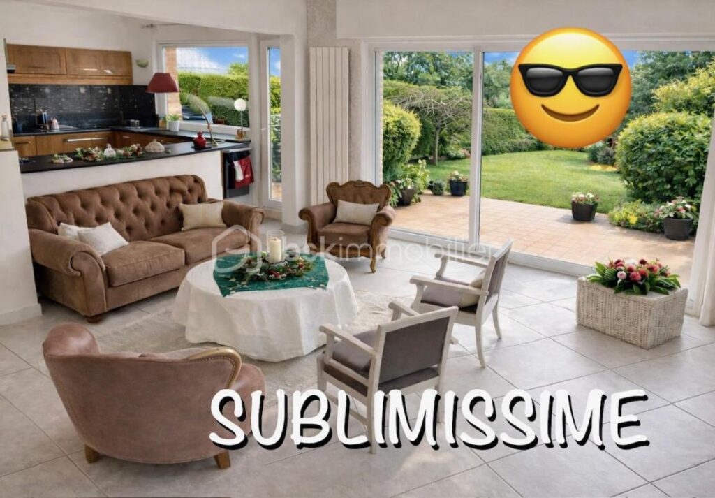 SA MAJESTE SCINTILLE à SAINT-MARTIN-BOULOGNE ! – 7 pièces – 5 chambres – 230 m²