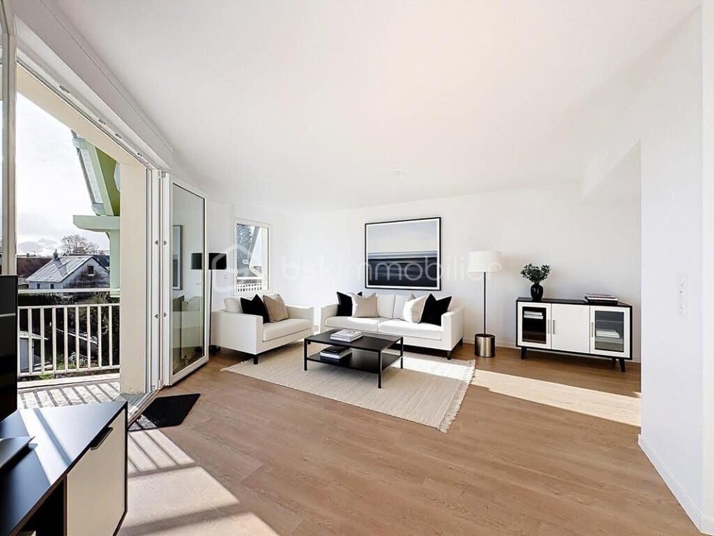 Appartement 4 pièces avec vue dégagée – 4 pièces – 3 chambres – 81 m²