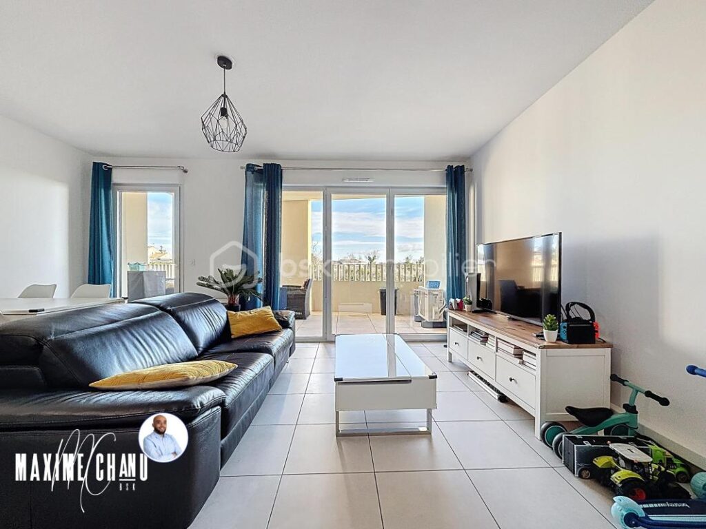 Appartement T3 2022 avec terrasse sans vis-à-vis et parking en souterrain – 3 pièces – 2 chambres – 65 m²