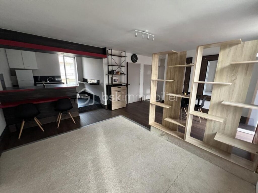 Appartement T2 avec terrasse de 25m2 – 2 pièces – 1 chambre – 50 m²