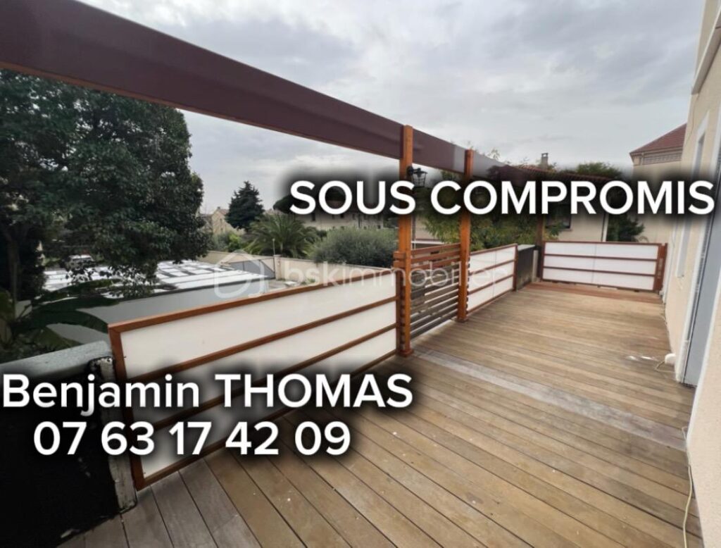 Appartement type T2 avec terrasse – 2 pièces – 1 chambre – 50 m²