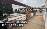 Appartement type T2 avec terrasse – 2 pièces – 1 chambre – 50 m²