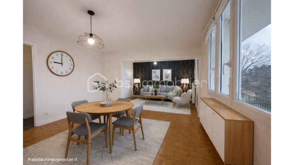 Appartement T4/5 de 90 m² – Cave, parking – Quartier Belvédère – 4 pièces – 3 chambres – 89 m²