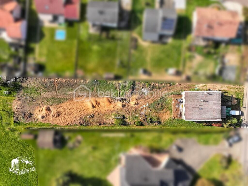 Terrain constructible 1 300 m² + verger – Hors lotissement – Libre constructeur – Secteur Boulay (A4) – NR pièces – NR chambres – 1300 m²