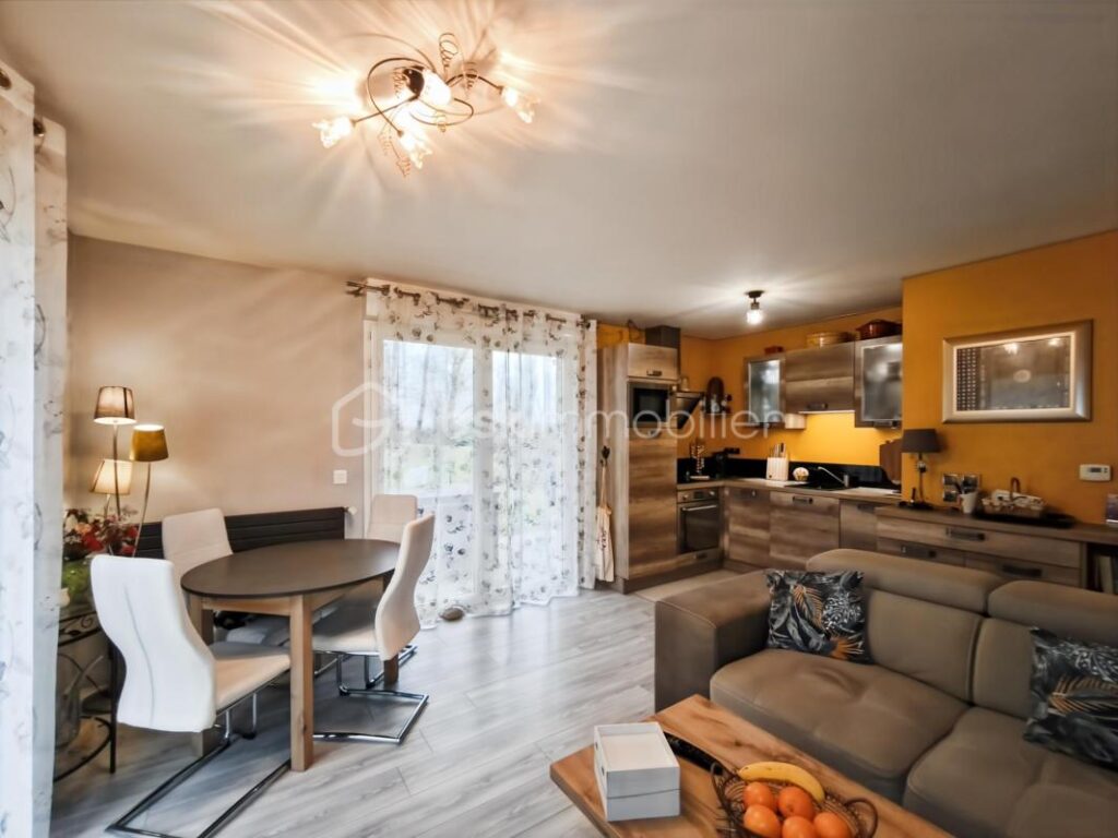 Appartement en rez de jardin sur la commune de Dammartin en Goele – 3 pièces – 2 chambres – 58 m²