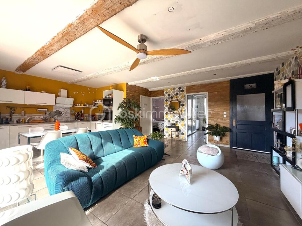 Maison vigneronne avec jardin et garage – 3 pièces – 2 chambres – 70 m²