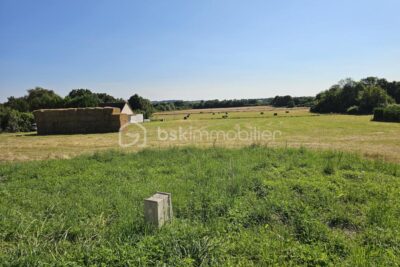 À vendre chez BSK immobilier, terrain constructible et viabilisé à la Guerche-sur-l’Aubois – NR pièces – NR chambres – 1502 m²