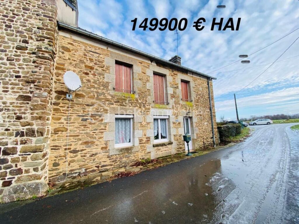 Maison en Pierre de 105 M² (3 Chambres ) – 4 pièces – 3 chambres – 103 m²