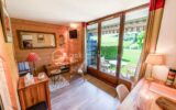 74120 – PRAZ SUR ARLY – STUDIO ORIENTÉ SUD AVEC ALCÔVE NUIT INDÉPENDANTE – 4 COUCHAGES – PROCHE DOMAINE SKIABLE ET CENTRE VILLAGE – 1 pièce – NR chambres – 24 m²