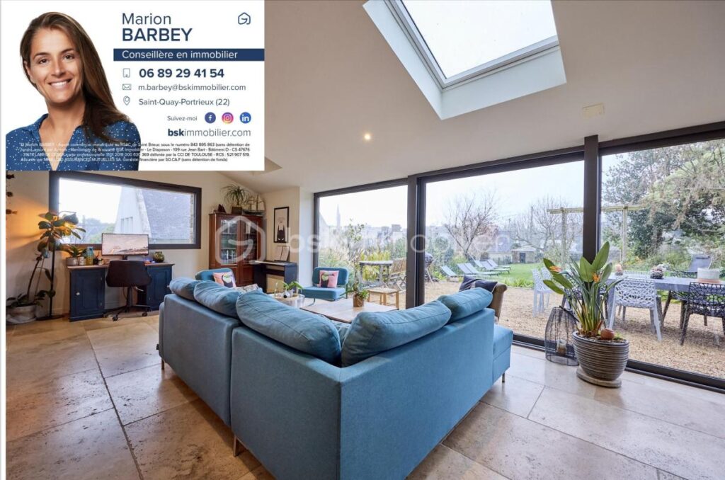 Demeure de caractère en plein cœur de ville et à deux pas des plages – 8 pièces – 6 chambres – 259 m²