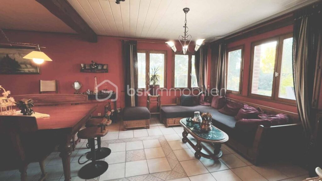 Coup de cœur : maison 134 m² (≈170 m² au sol) + grand jardin – 5 pièces – 4 chambres – 171 m²