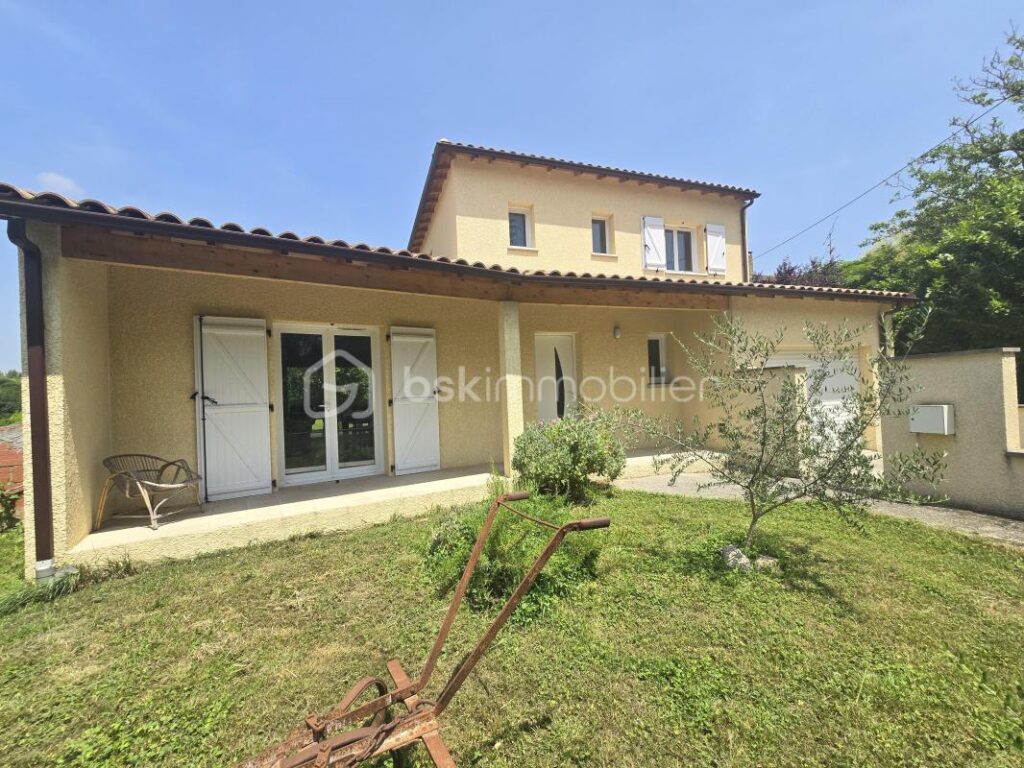 Villa sur les hauteurs de Pompertuzat – 5 pièces – 4 chambres – 137 m²