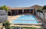 VILLA DE TYPE 6 AVEC PISCINE ET GARAGE – 6 pièces – 3 chambres – 101 m²