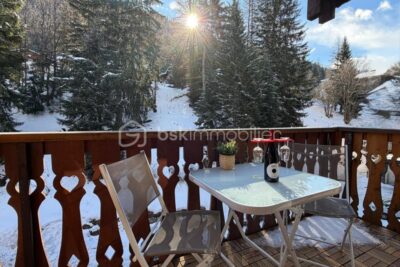 Appartement 6 personnes rénové au cœur de la station de Valfréjus – 3 pièces – 2 chambres – 30 m²