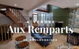 MAISON AU COEUR DES REMPARTS DE BOULOGNE SUR MER – 3 pièces – 2 chambres – 78 m²