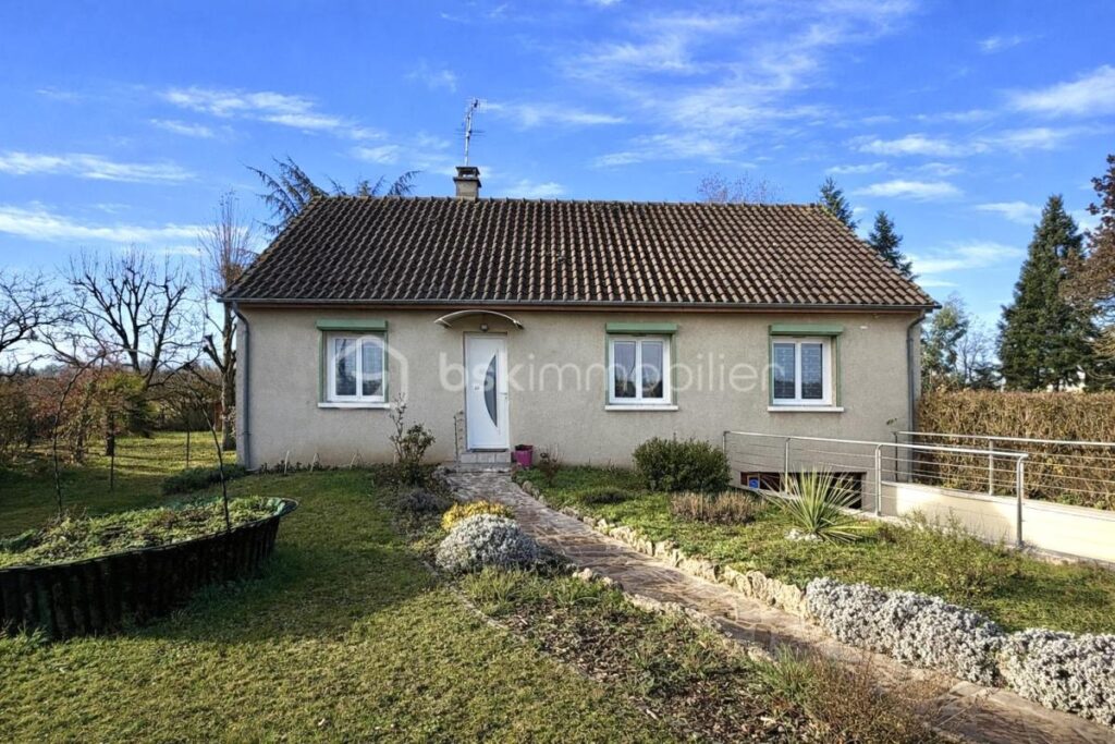 À vendre – Maison indépendante de plain-pied 101m2 avec sous-sol total – Poincy (à 2 min de Meaux) – 4 pièces – 3 chambres – 105 m²