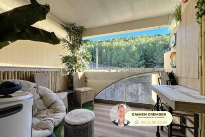 🌿 Charmant T3 rénové de 48 m² avec terrasse, vue pinède & piscine 😍 – 3 pièces – 2 chambres – 47 m²