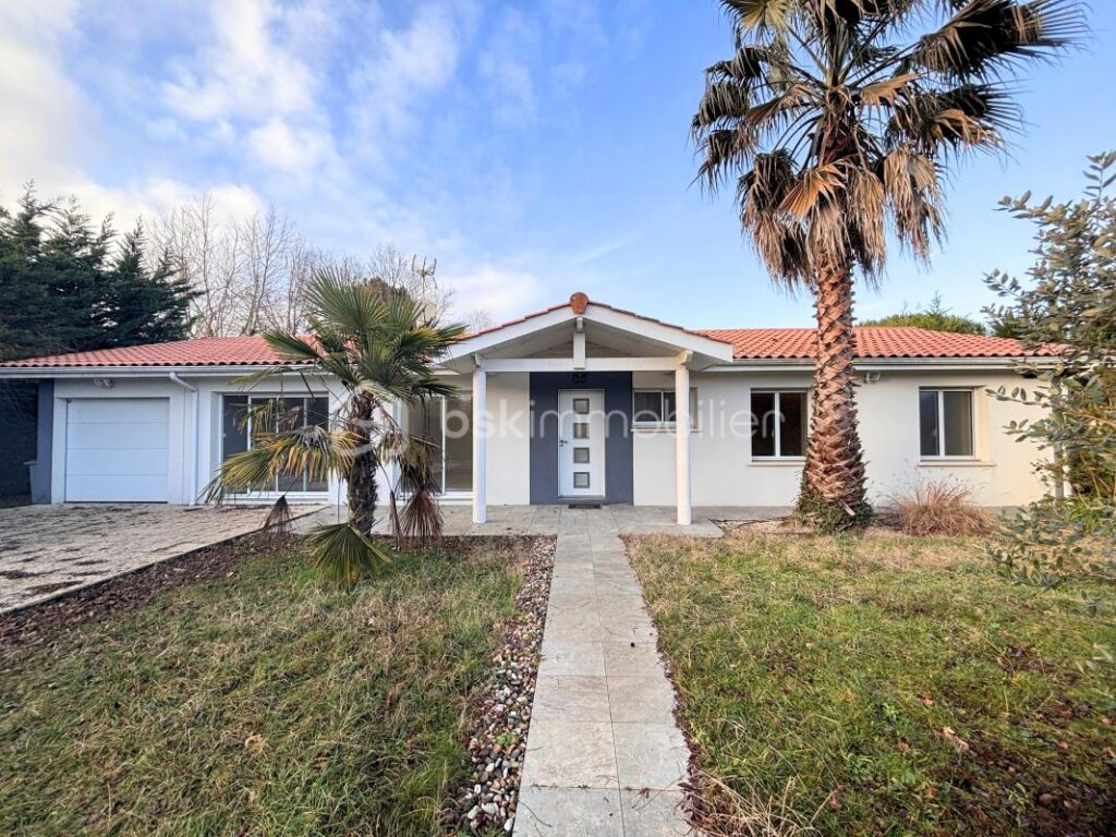 Maison de plain-pied, garage, piscine – 5 chambres – Environnement privilégié – 7 pièces – 5 chambres – 186 m²