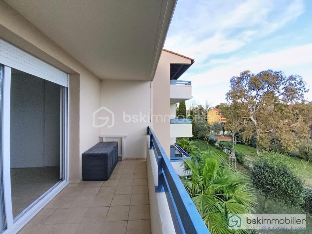 Appartement lumineux avec terrasse ensoleillée à Canet-en-Roussillon – 2 pièces – 1 chambre – 43 m²