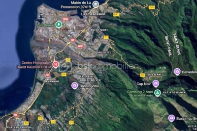 🌿 Vend terrain d’Exception à Bois de Nèfles-SAINT PAUL 97411 – 1203m² ! – 360 900 € 🌿 – NR pièces – NR chambres – 1203 m²