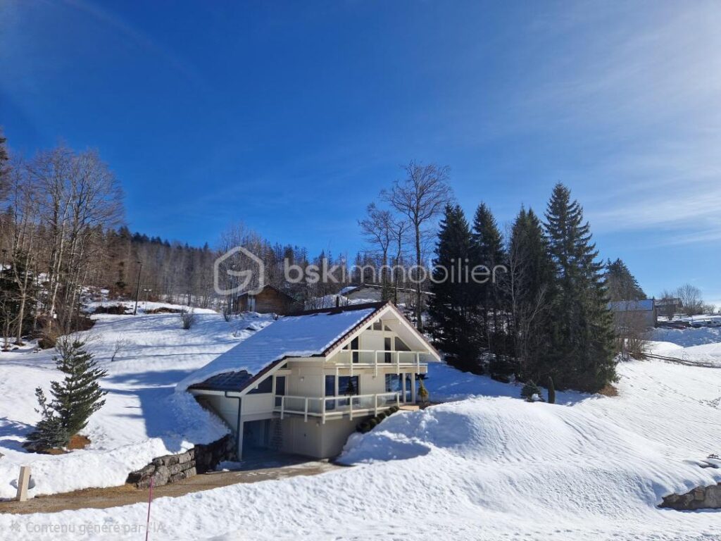 MAISON BOIS CONTEMPORAINE – 7 pièces – 4 chambres – 151 m²