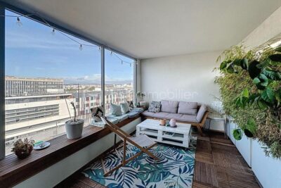 Appartement T3 avec grande terrasse, à deux pas du RER Nanterre-Université – 3 pièces – 2 chambres – 70 m²