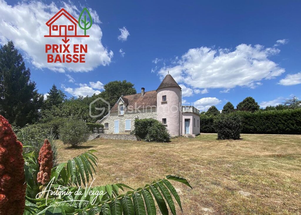 Propriété de charme avec parc arboré et piscine – 5 pièces – 3 chambres – 113 m²