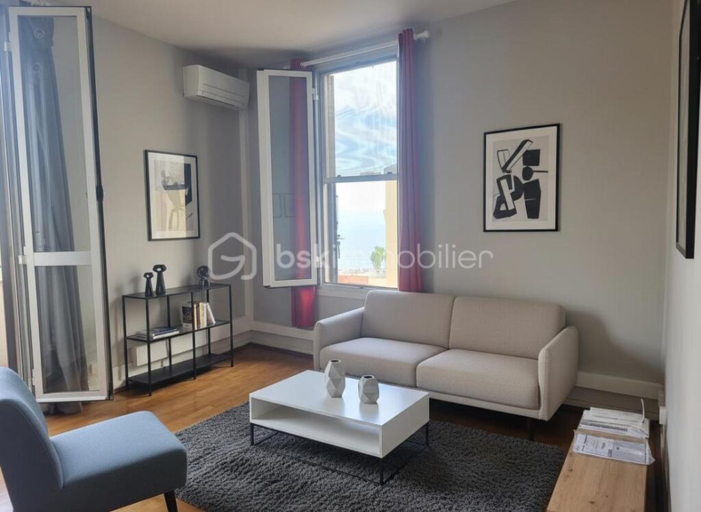 Appartement spacieux de 62 m² – Beausoleil – 3 pièces – 2 chambres – 62 m²