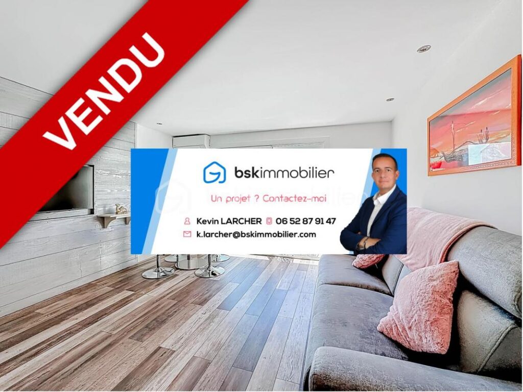 EXCLUSIVITE *** Magnifique Appartement T2 entièrement rénové avec terrasse et parking à PALAVAS *** – 2 pièces – 1 chambre – 40 m²