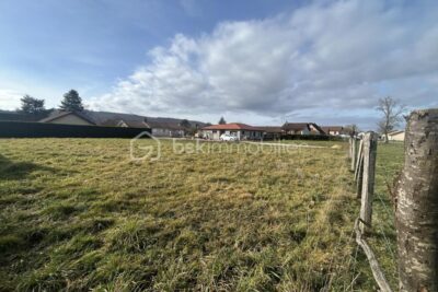 Terrain VIABILISÉ plat à bâtir d’environ 585 m² à Sillans (38590) – Dernier lot disponible – NR pièces – NR chambres – 585 m²