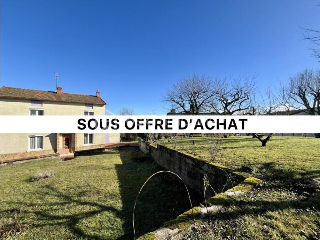 Maison ancienne de caractère – fort potentiel – vue dégagée – 5 pièces – 4 chambres – 104 m²