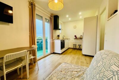 Appartement T3 rénové – Dernier étage – Vue mer & Canigou – 3 pièces – 2 chambres – 36 m²