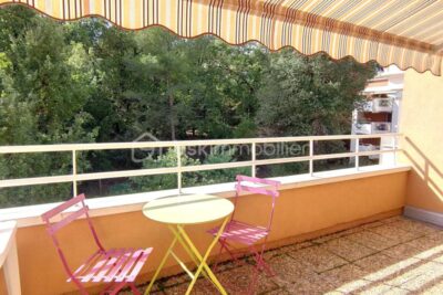 Appartement 2 pièces avec large terrasse et parking – 2 pièces – 1 chambre – 50 m²