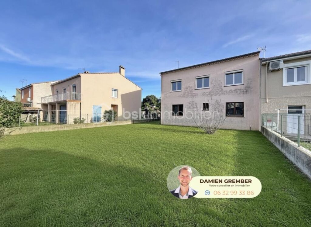 AGDE – Villa T5 de 125m² en R+1 avec garage de 92 m², combles de 118m² au sol, terrain piscinable – 5 pièces – 4 chambres – 125 m²