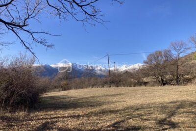 Terrain constructible 1305 m2 exposition plein sud et vue montagne – NR pièces – NR chambres – 1305 m²