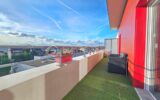 Dernier étage F2 44m² terrasse 14m² SUD parking DPE C – 2 pièces – 1 chambre – 44 m²